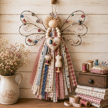 ✨🌸Angel Fabric Hanging DIY Kit