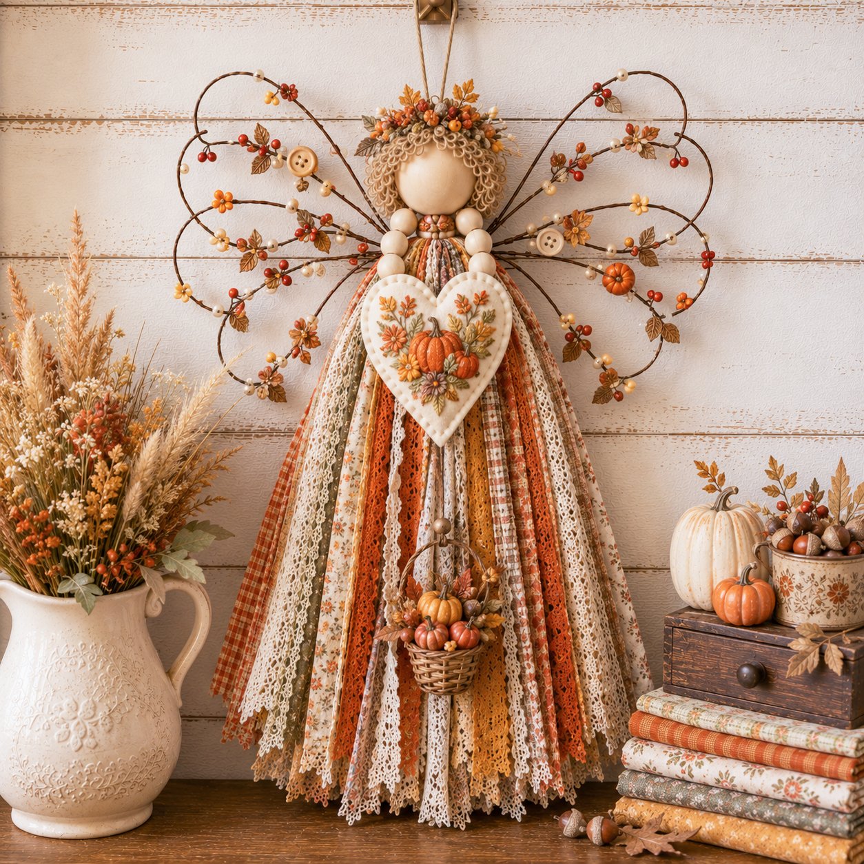 ✨🌸Angel Fabric Hanging DIY Kit
