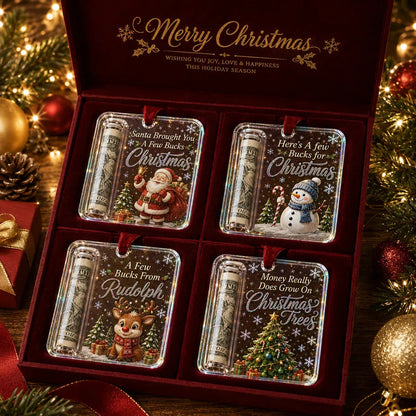 🎄💵 Christmas Cash Surprise Ornament Collection – A Fun Holiday Gift With a Little Extra Cheer