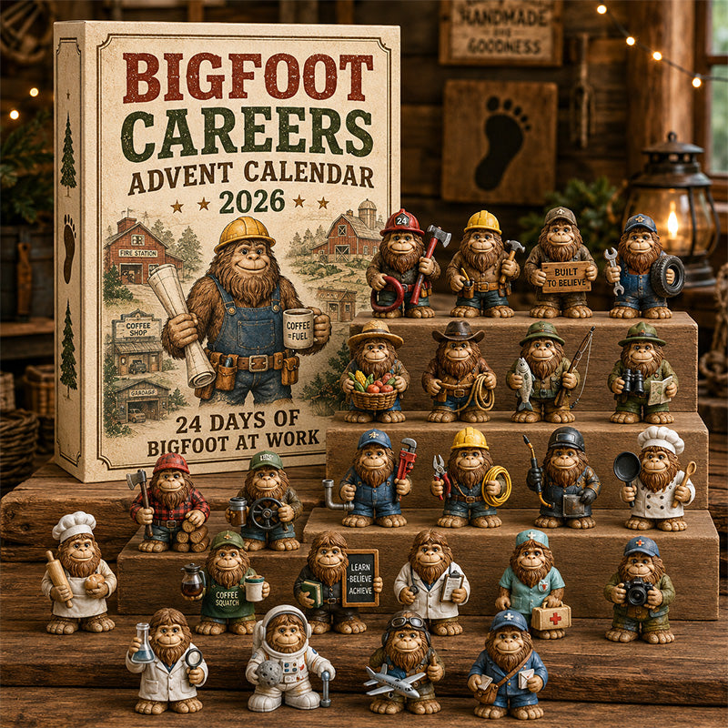 🦶 Bigfoot Careers Advent Calendar 2026 – 24 Days of Sasquatch at Work