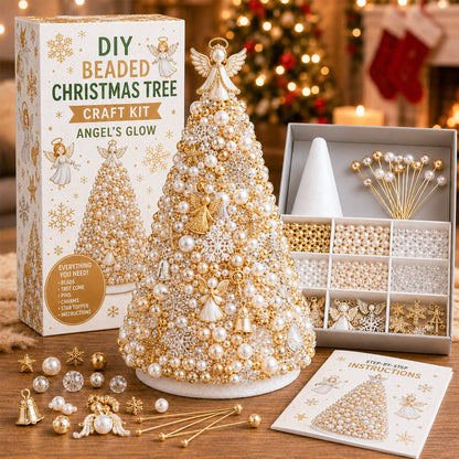 DIY Beaded Christmas Tree Craft Kit