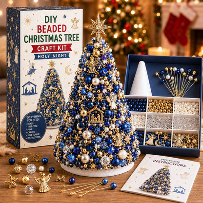 DIY Beaded Christmas Tree Craft Kit