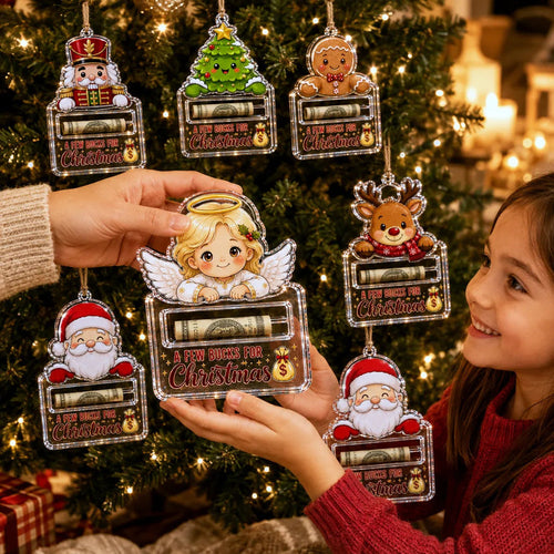 🎄💵Cute Christmas Money Holder Ornament – A Fun Little Surprise for the Tree