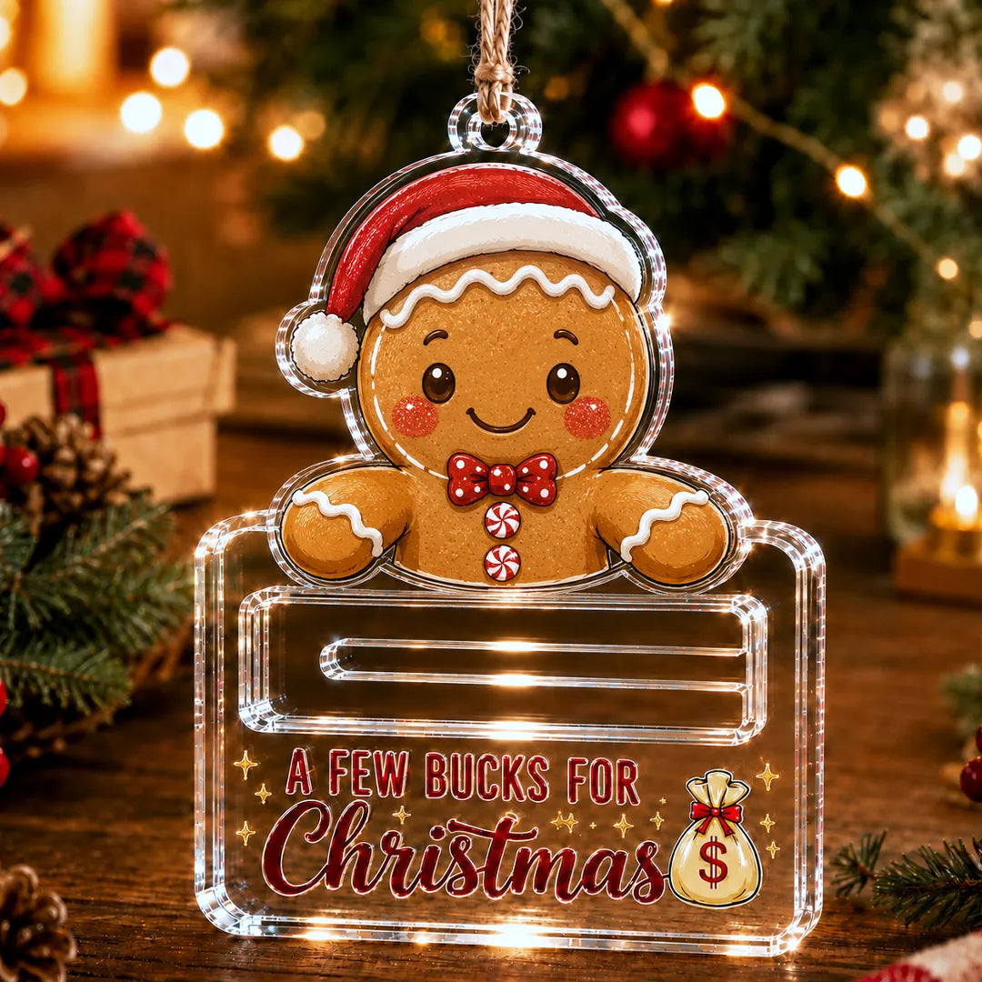 🎄💵Cute Christmas Money Holder Ornament – A Fun Little Surprise for the Tree