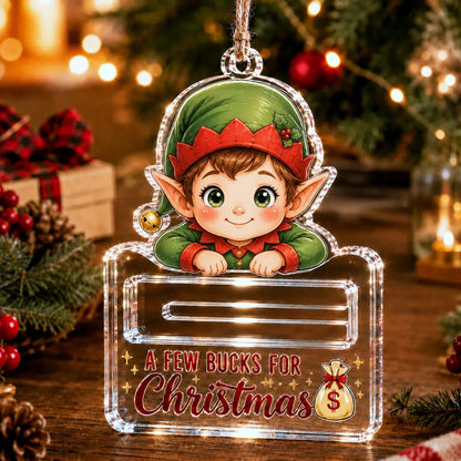 🎄💵Cute Christmas Money Holder Ornament – A Fun Little Surprise for the Tree