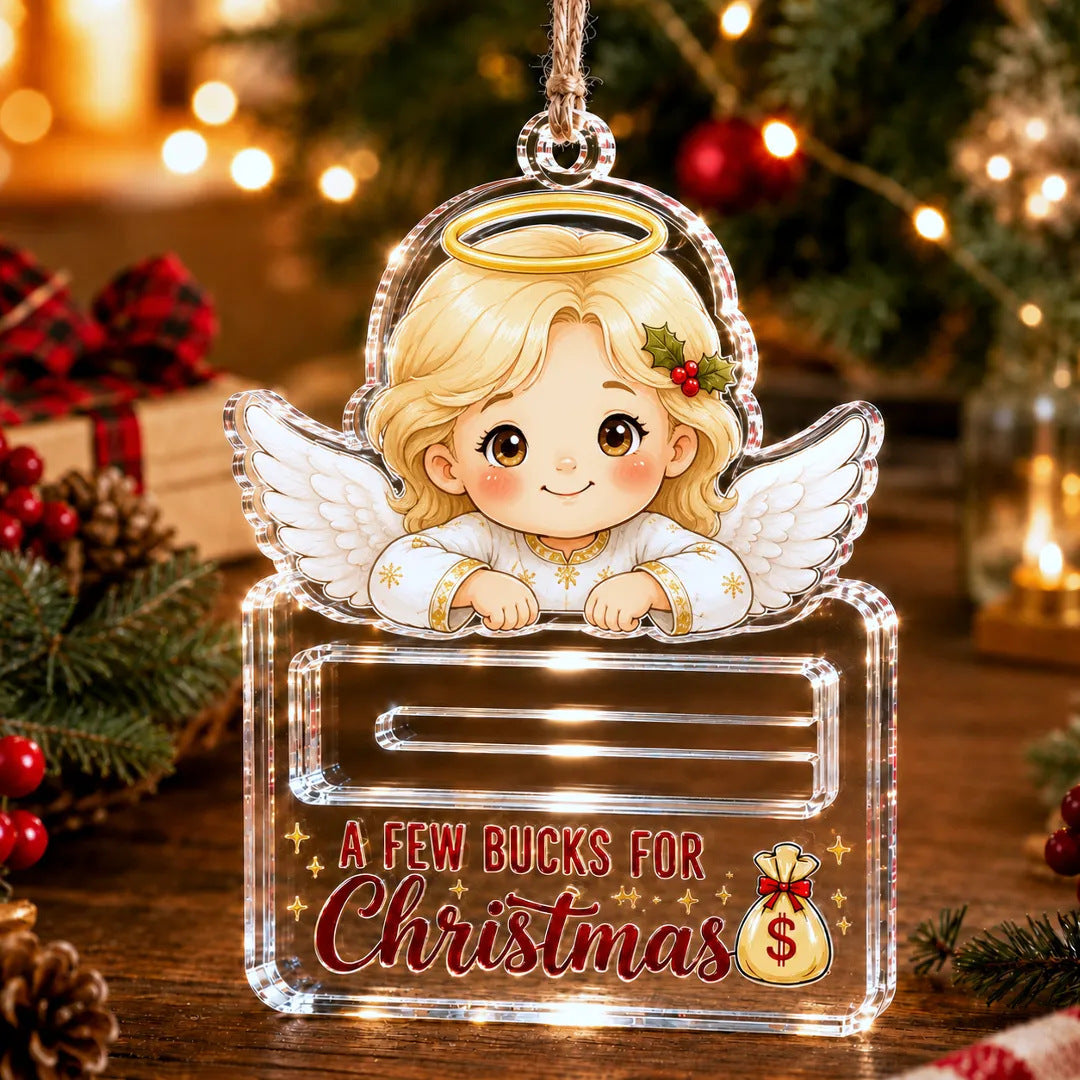 🎄💵Cute Christmas Money Holder Ornament – A Fun Little Surprise for the Tree