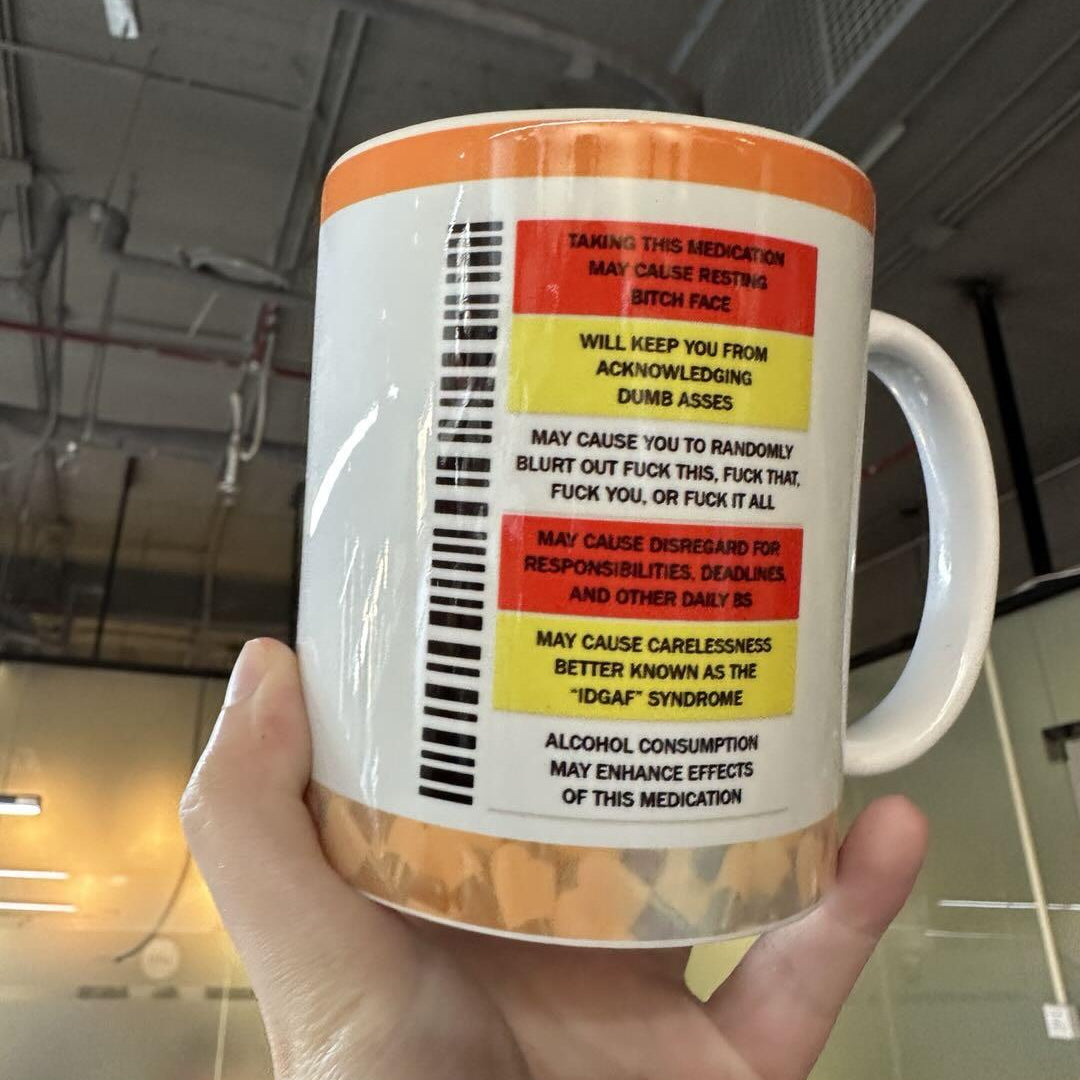 Personalized Funny Fukitol Rx Prescription Mug