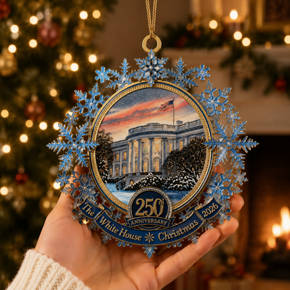 The White House Christmas 250th Anniversary Ornament