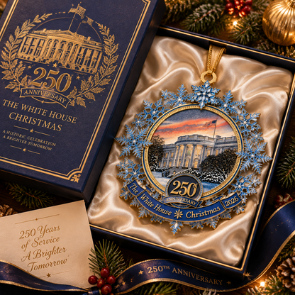 The White House Christmas 250th Anniversary Ornament