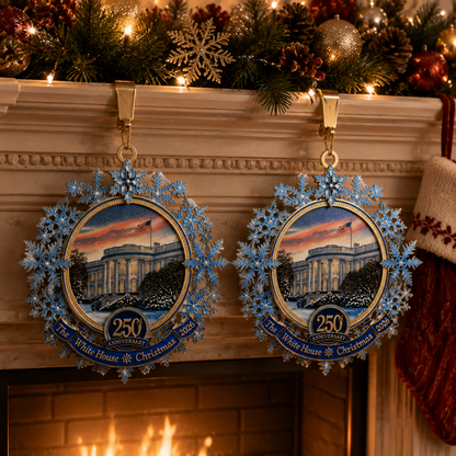 The White House Christmas 250th Anniversary Ornament