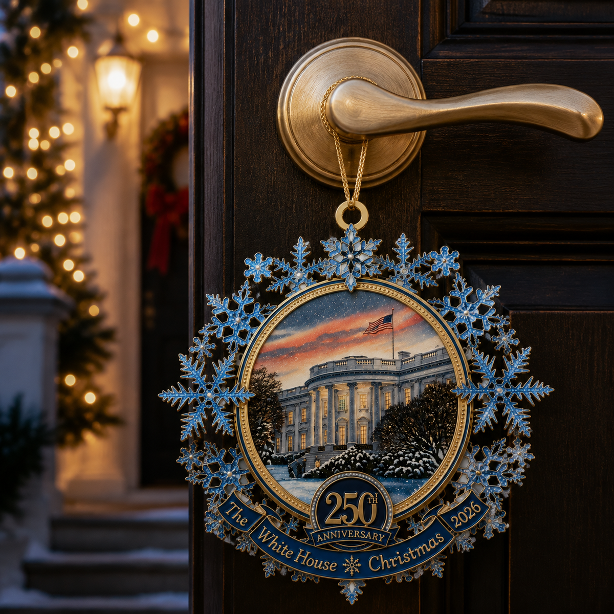 The White House Christmas 250th Anniversary Ornament