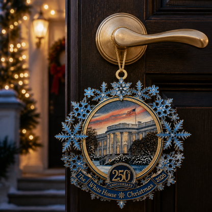 The White House Christmas 250th Anniversary Ornament