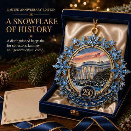 The White House Christmas 250th Anniversary Ornament