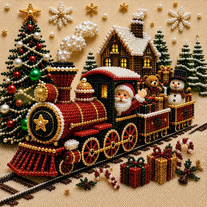 🎨💎DIY Christmas Pearl Diamond Painting Art Kit