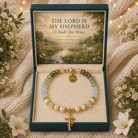 🎅 2026 Christmas Gift 50% Off – Scripture Faith Bracelet Collection ✝️💎✨