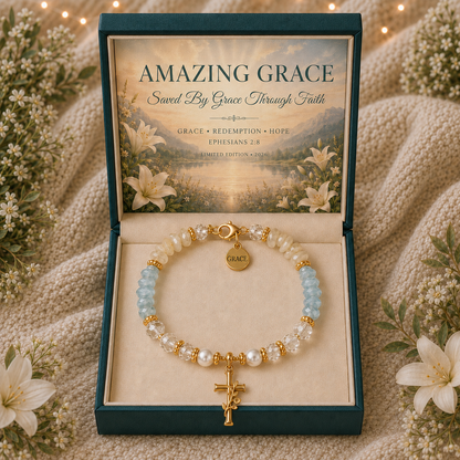 🎅 2026 Christmas Gift 50% Off – Scripture Faith Bracelet Collection ✝️💎✨