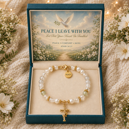 🎅 2026 Christmas Gift 50% Off – Scripture Faith Bracelet Collection ✝️💎✨