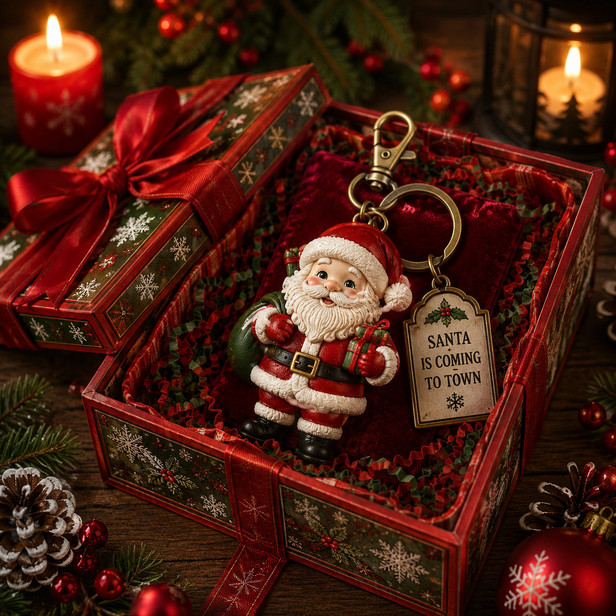 🎄Christmas Character Keychain Gift Set