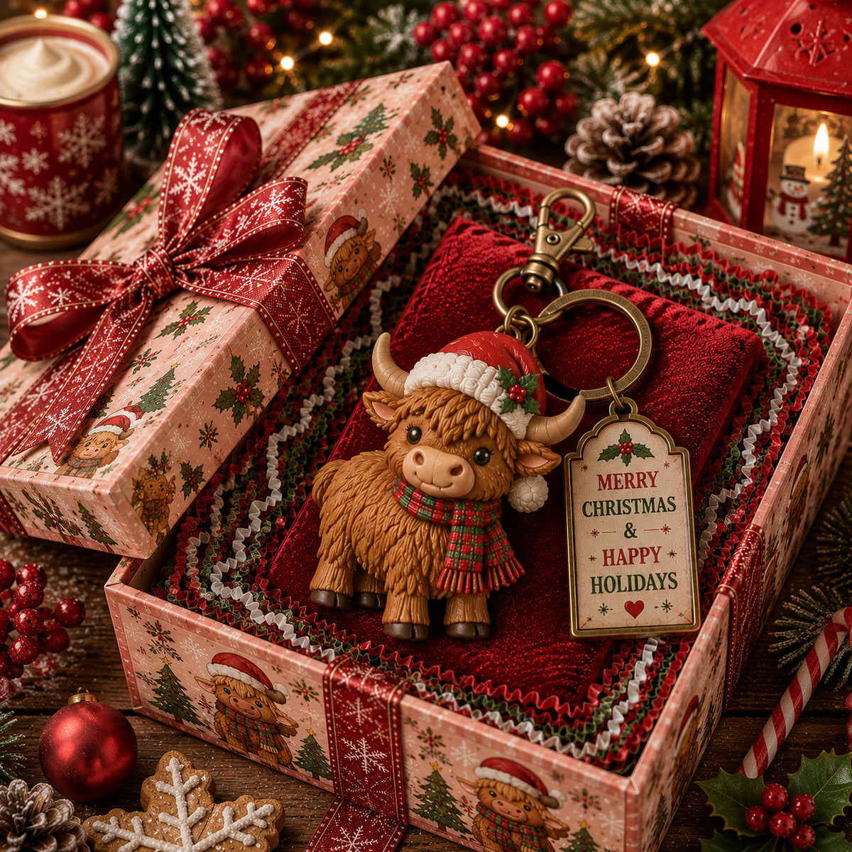 🎄Christmas Character Keychain Gift Set