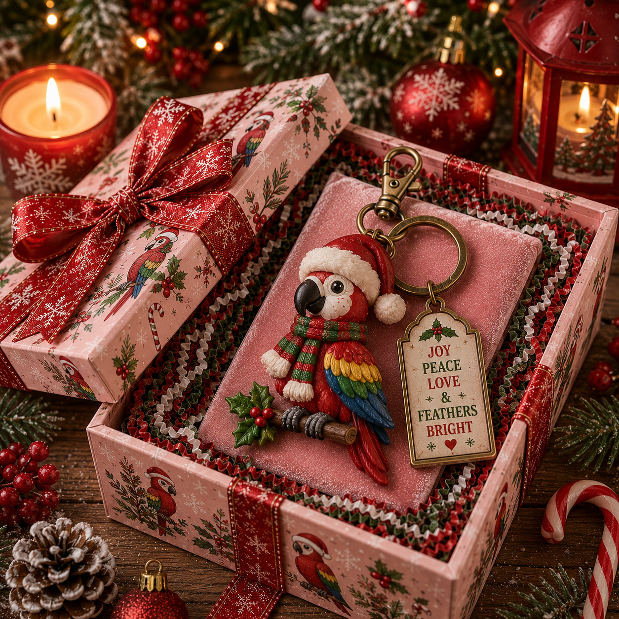 🎄Christmas Character Keychain Gift Set