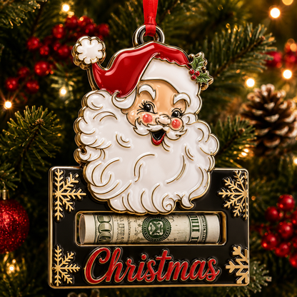 🎄 Christmas Cash Holder Ornament – Turn Money Gifts Into Magical Memories