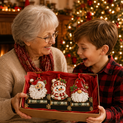 🎄 Christmas Cash Holder Ornament – Turn Money Gifts Into Magical Memories