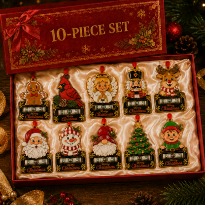 🎄 Christmas Cash Holder Ornament – Turn Money Gifts Into Magical Memories
