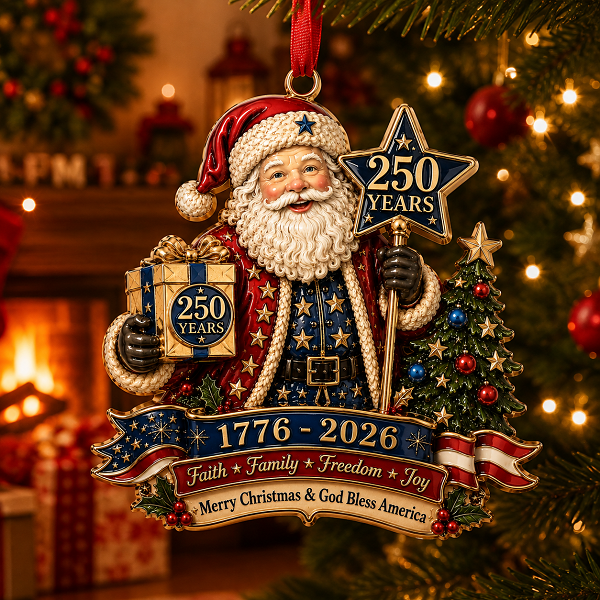 🎄 2026 America 250 Years Christmas Ornament Collection