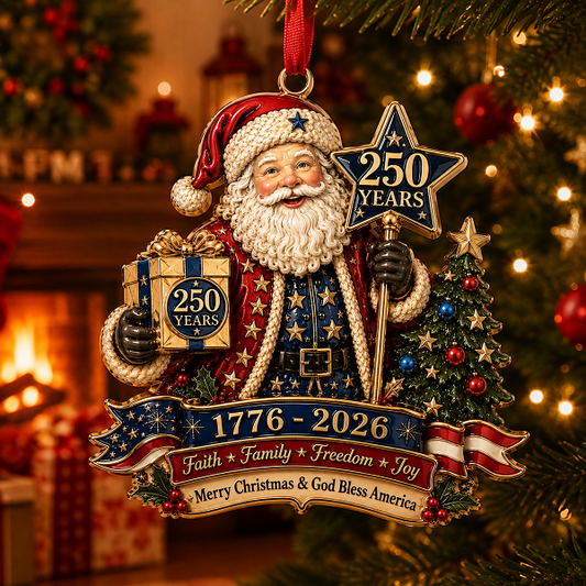 🎄 2026 America 250 Years Christmas Ornament Collection