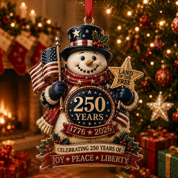 🎄 2026 America 250 Years Christmas Ornament Collection