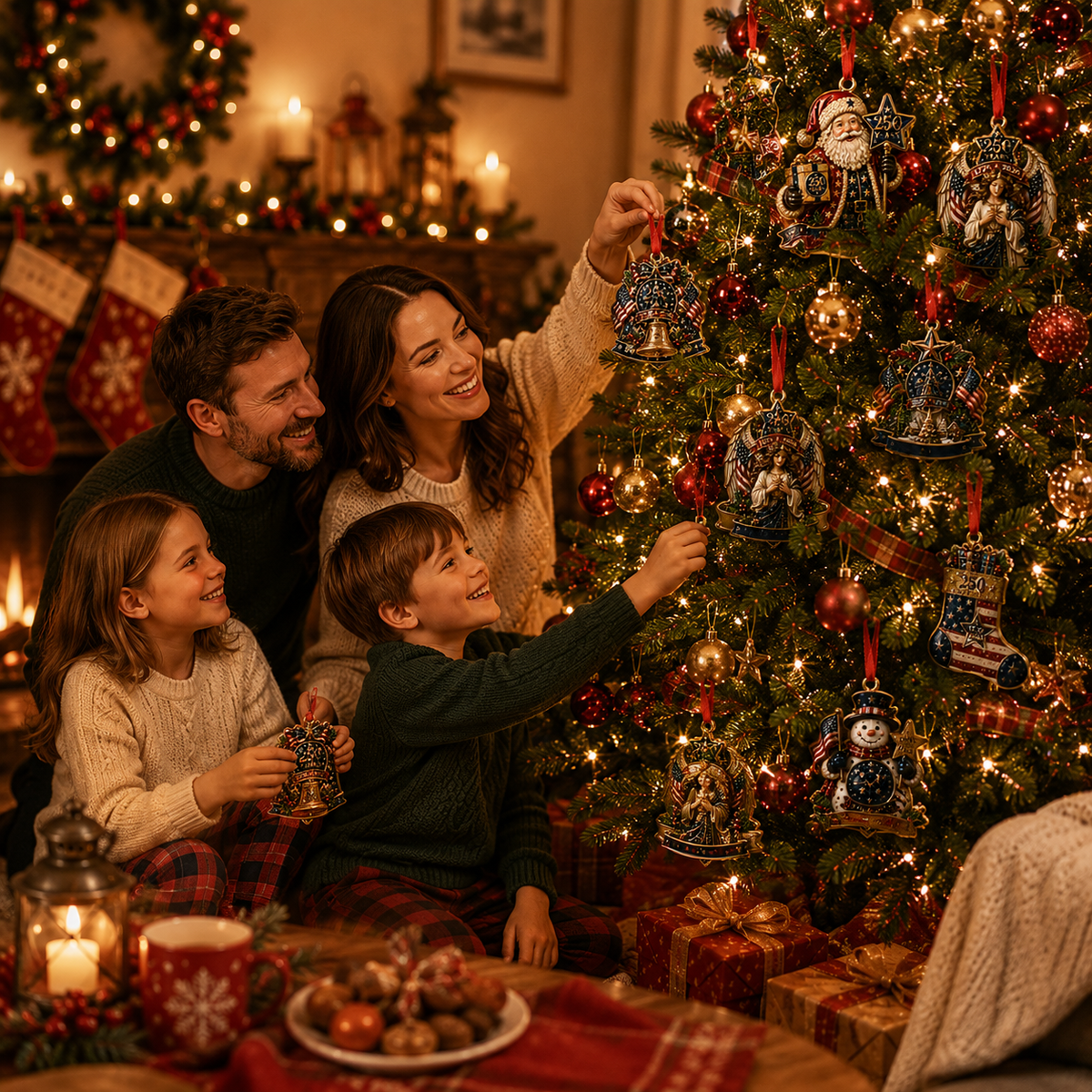 🎄 2026 America 250 Years Christmas Ornament Collection