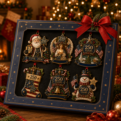 🎄 2026 America 250 Years Christmas Ornament Collection