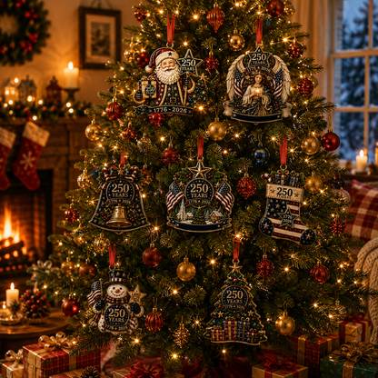🎄 2026 America 250 Years Christmas Ornament Collection
