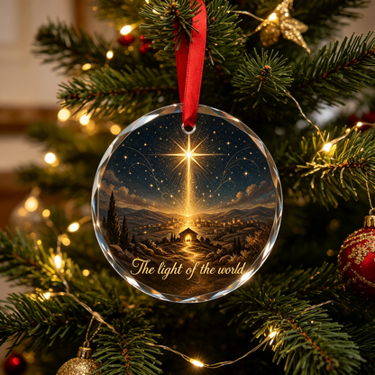Jesus Nativity Story Christmas Ornament Set