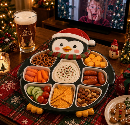 🎄 Christmas Snack Serving Tray – Make Holiday Snacking More Fun 🍿✨
