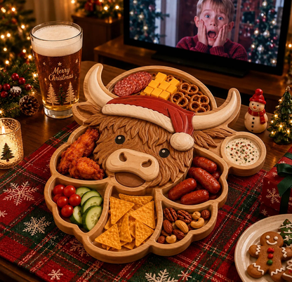 🎄 Christmas Snack Serving Tray – Make Holiday Snacking More Fun 🍿✨