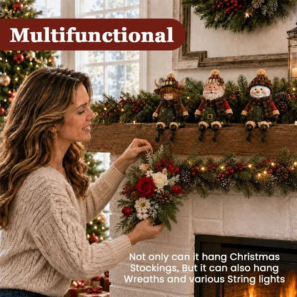 🎄🧦Christmas Shelf Sitter Stocking Holder