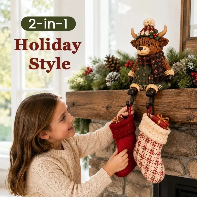 🎄🧦Christmas Shelf Sitter Stocking Holder