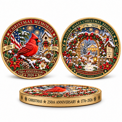 🎄 Christmas 250th Anniversary Collectible Coin