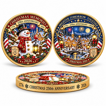 🎄 Christmas 250th Anniversary Collectible Coin