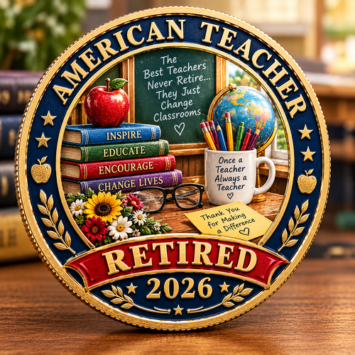 2026 Retired American Hero Commemorative Coin