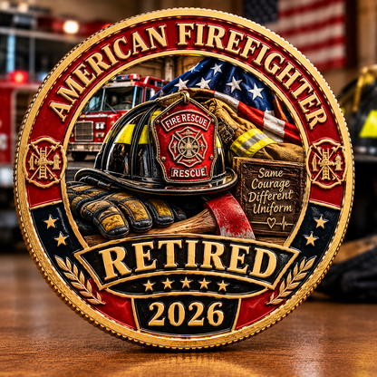 2026 Retired American Hero Commemorative Coin