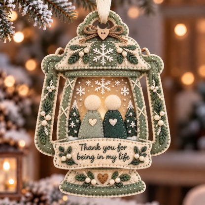 🧶Handcrafted Felt Holiday Ornament
