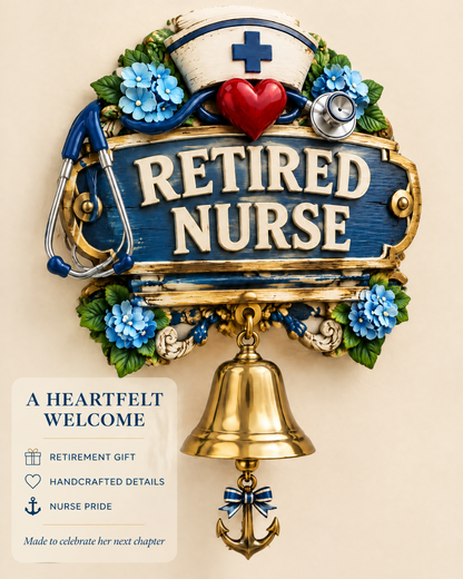 🔔 Retired Nurse Welcome Doorbell