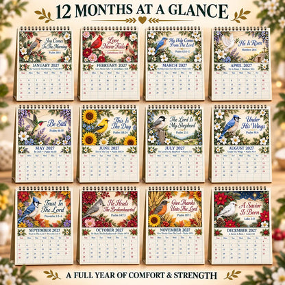 🗓️✨ 2027 Bible Verse Calendar – A Year Of Comfort, Strength & Scripture