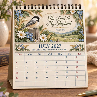 🗓️✨ 2027 Bible Verse Calendar – A Year Of Comfort, Strength & Scripture