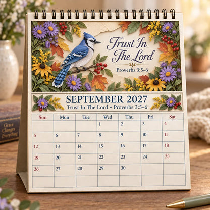 🗓️✨ 2027 Bible Verse Calendar – A Year Of Comfort, Strength & Scripture
