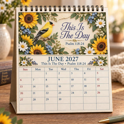 🗓️✨ 2027 Bible Verse Calendar – A Year Of Comfort, Strength & Scripture