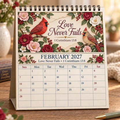 🗓️✨ 2027 Bible Verse Calendar – A Year Of Comfort, Strength & Scripture
