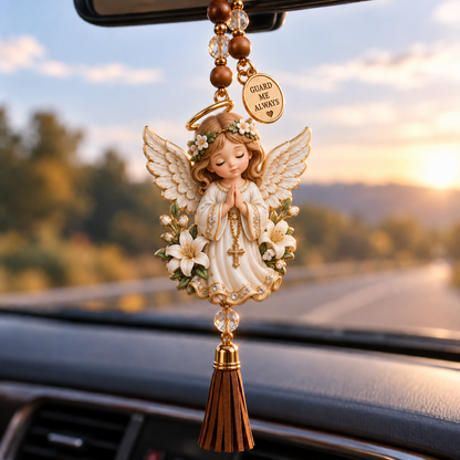 🙏 Christian Car Rearview Mirror Charm